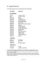 Preview for 47 page of Francis A7183 VX500 150w 115/230v Xenon User Instruction & Installation Manual