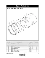 Preview for 12 page of Francis Lite 230 User Information