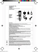 Preview for 18 page of FRANCK PROVOST The Hair'XPERT FPH-008 Instruction Manual