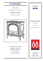 FRANCO BELGE 134 10 09 Camargue Technical Manual preview