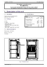 Preview for 3 page of FRANCO BELGE 174 10 54 Le Beffroi Technical Manual