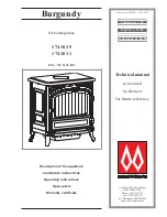 FRANCO BELGE Burgundy 174 10 25 Technical Manual preview