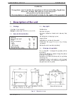 Preview for 3 page of FRANCO BELGE Lorraine MF 124 13 01 Technical Manual