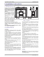 Предварительный просмотр 4 страницы FRANCO BELGE SAVOY MK2 ELEGANCE 134 08 09 Technical Manual