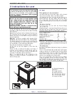 Предварительный просмотр 7 страницы FRANCO BELGE SAVOY MK2 ELEGANCE 134 08 09 Technical Manual