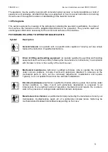 Preview for 5 page of FRANCO 20903012 Instruction Manual For Use And Maintenance