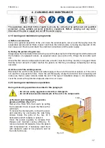 Preview for 17 page of FRANCO 20903012 Instruction Manual For Use And Maintenance