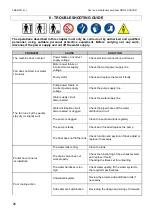 Preview for 26 page of FRANCO 20903012 Instruction Manual For Use And Maintenance