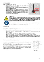 Preview for 17 page of FRANCO G Max Instruction Manual For Use And Maintenance