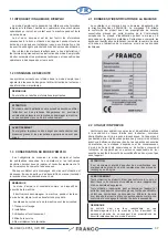 Preview for 37 page of FRANCO KC56 Series Instruction Booklet