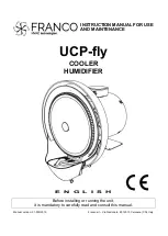 Preview for 1 page of FRANCO UCP-fly Instruction Manual For Use And Maintenance