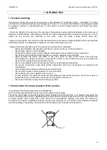 Preview for 3 page of FRANCO UCP-fly Instruction Manual For Use And Maintenance