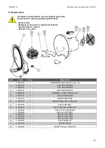 Preview for 21 page of FRANCO UCP-fly Instruction Manual For Use And Maintenance