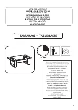 Preview for 2 page of Francodim SAMARA01 Assembling Instructions