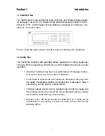 Предварительный просмотр 4 страницы Francotyp-Postalia FlexiScale Operation Manual