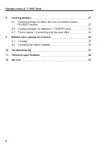 Preview for 6 page of Francotyp-Postalia T 1000 Trend Operator'S Manual