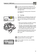 Preview for 13 page of Francotyp-Postalia T 1000 Trend Operator'S Manual