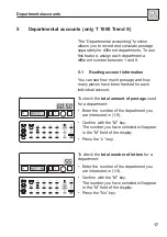 Preview for 17 page of Francotyp-Postalia T 1000 Trend Operator'S Manual