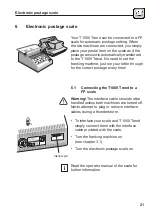 Preview for 21 page of Francotyp-Postalia T 1000 Trend Operator'S Manual