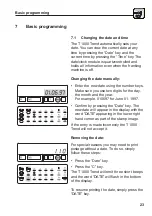 Preview for 23 page of Francotyp-Postalia T 1000 Trend Operator'S Manual