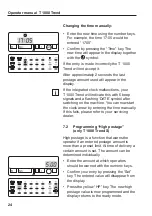 Preview for 24 page of Francotyp-Postalia T 1000 Trend Operator'S Manual