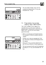 Preview for 25 page of Francotyp-Postalia T 1000 Trend Operator'S Manual