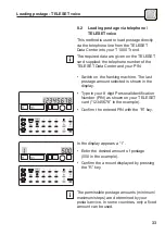 Preview for 33 page of Francotyp-Postalia T 1000 Trend Operator'S Manual