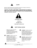 Preview for 4 page of FRANK RUSSELL BERM BLASTER Owner'S And Operator'S Manual