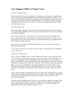 Preview for 1 page of Frank Techniek CD81-6-V3 User Manual