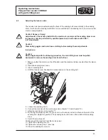 Preview for 35 page of Frank COBRA C Operating Instructions Manual