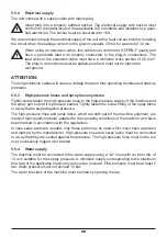 Preview for 28 page of Frank FH 1021 TS Operating Instructions Manual