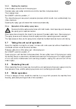 Preview for 31 page of Frank FH 1021 TS Operating Instructions Manual