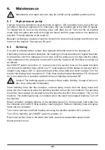 Preview for 32 page of Frank FH 1021 TS Operating Instructions Manual