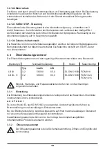 Предварительный просмотр 10 страницы Frank FOM 1024 MSE-Z Operating Instructions Manual