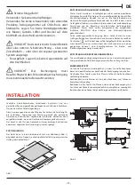 Preview for 15 page of Frank FRSM 302 C TD BK Installation And User Manual