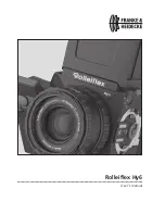 Предварительный просмотр 1 страницы Franke & Heidecke Rolleiflex Hy6 User Manual