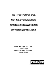 Preview for 1 page of Franke 108.0377.087 Instructions Of Use