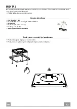 Preview for 73 page of Franke 110.0260.618 Instructions For Use And Installation