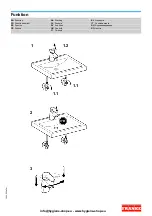 Предварительный просмотр 5 страницы Franke 1140 00 23 Installation And Operating Instructions Manual