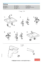 Предварительный просмотр 9 страницы Franke 1140 00 23 Installation And Operating Instructions Manual