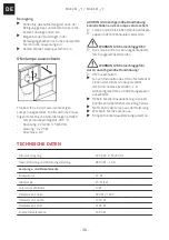 Preview for 38 page of Franke 116.0541.744 Installation And User Manual