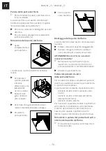 Предварительный просмотр 76 страницы Franke 116.0541.744 Installation And User Manual