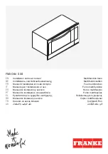 Предварительный просмотр 1 страницы Franke 116.0613.109 Installation And User Manual