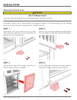 Preview for 10 page of Franke 18014457 Operation & Installation Manual