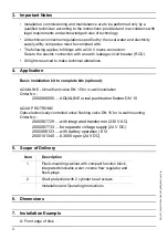 Preview for 4 page of Franke 2000067722 Installation And Operating Instructions Manual