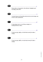 Preview for 2 page of Franke 2000100418 Installation And Operating Instructions Manual