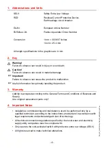 Preview for 4 page of Franke 2000100418 Installation And Operating Instructions Manual