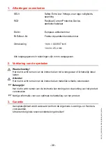 Preview for 28 page of Franke 2000100418 Installation And Operating Instructions Manual