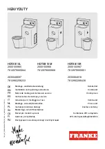 Franke 2000100965 Installation And Operating Instructions Manual предпросмотр