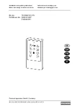 Franke 2000101087 Installation And Operating Instructions Manual предпросмотр